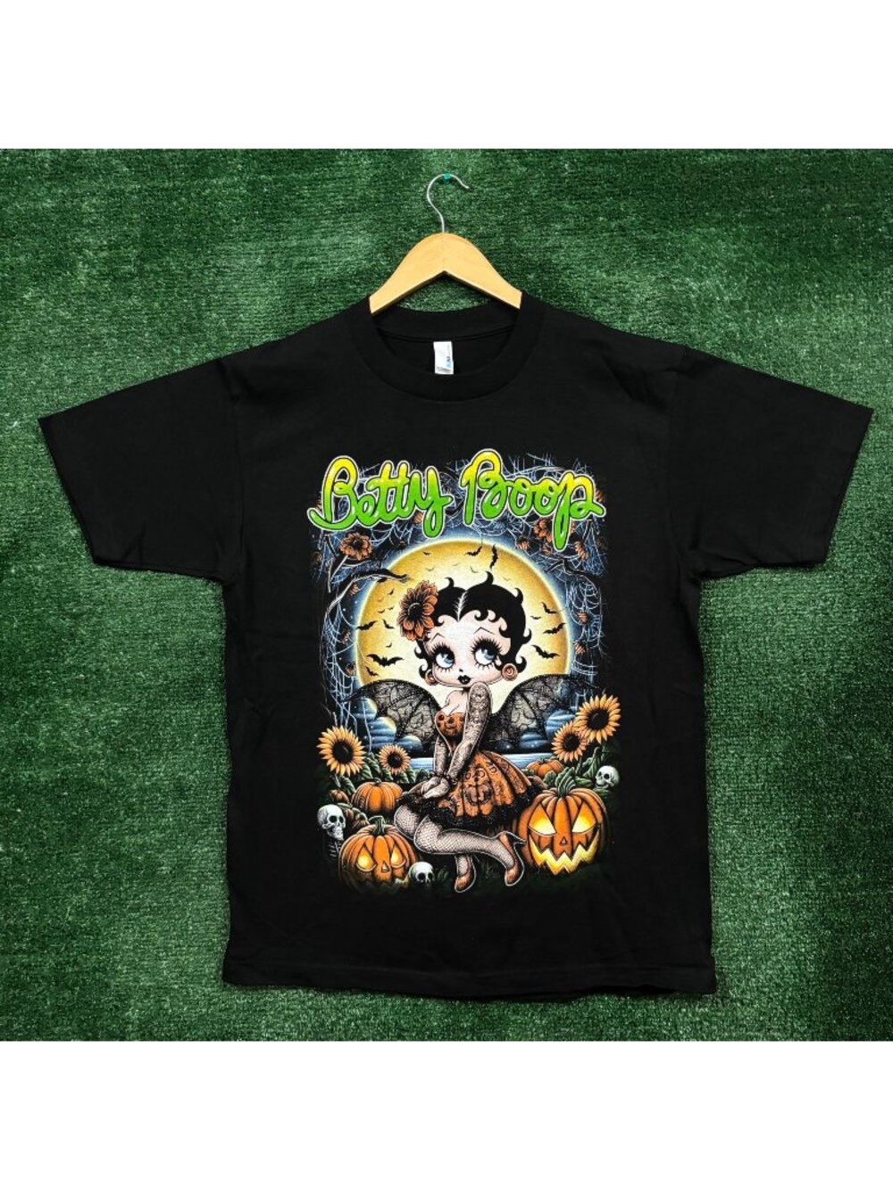Betty Boop The Pumpkin Queen by Fleischer Studios T-Shirt Size Large